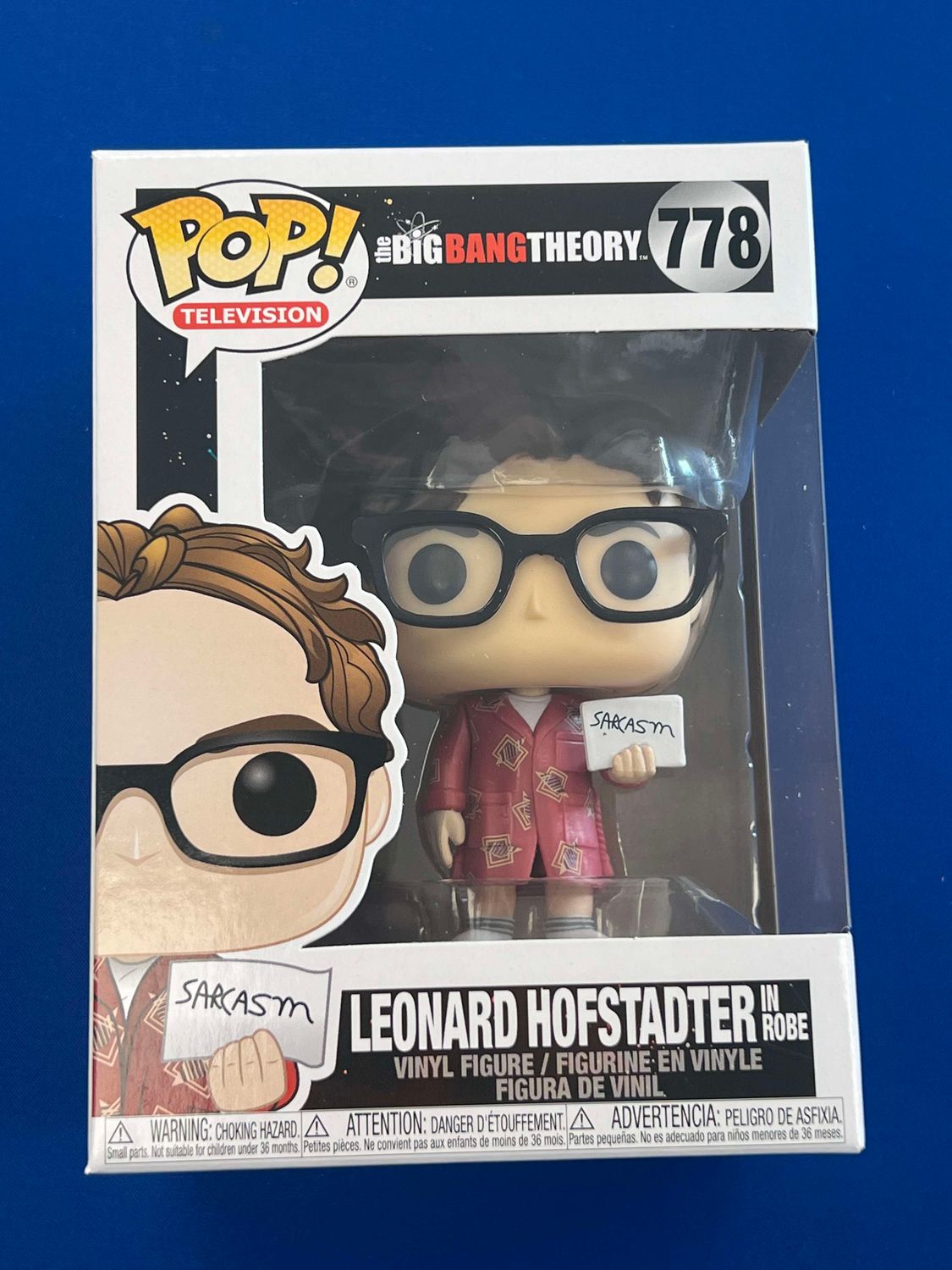 Funko Pop 778 - Leonard Hofstadter in a robe (Big Bang Theory)