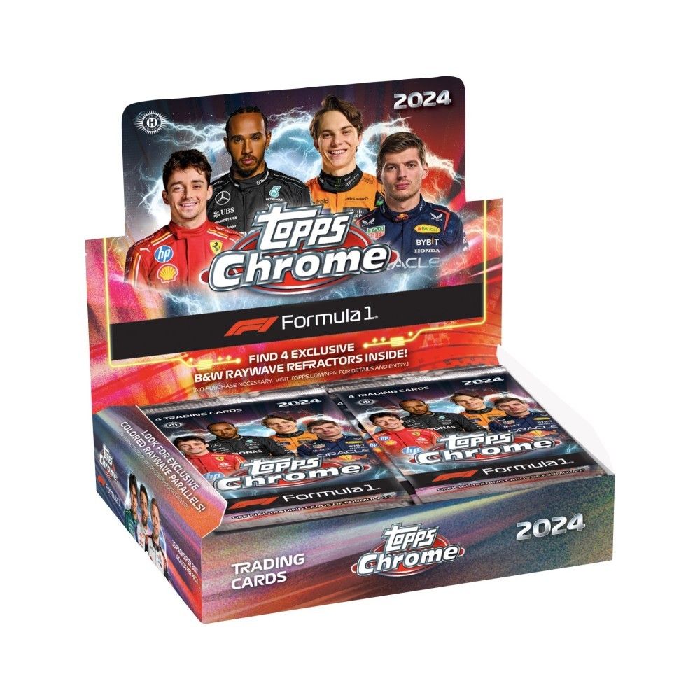 2024 Topps Chrome Formula 1 F1 Racing Qualifying Lap Box
