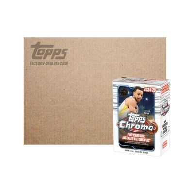 2024/25 Topps Chrome Basketball 8-Pack Blaster 40-Box Case