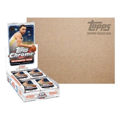 2024/25 Topps Chrome Basketball Hobby 12-Box Case