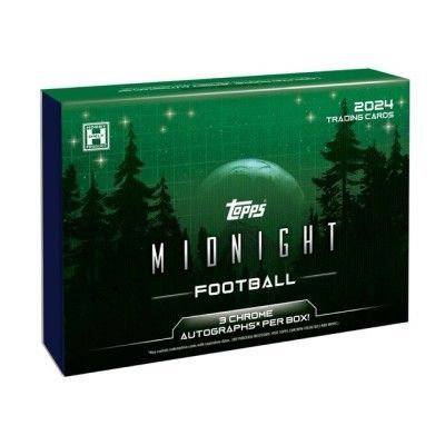 2024 Topps Midnight Football Hobby Box (Presell) 5/30/25