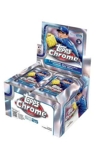 2025 Topps Chrome Baseball Jumbo Hobby Box, Presale 7/23/25