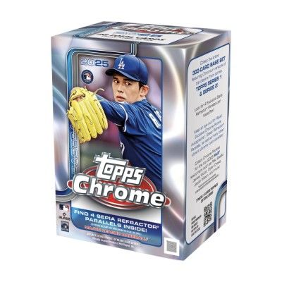 2025 Topps Chrome Baseball Blaster Box, Presale 7/23/25