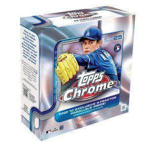 2025 Topps Chrome Baseball Mega Box, Presale 8/6/25