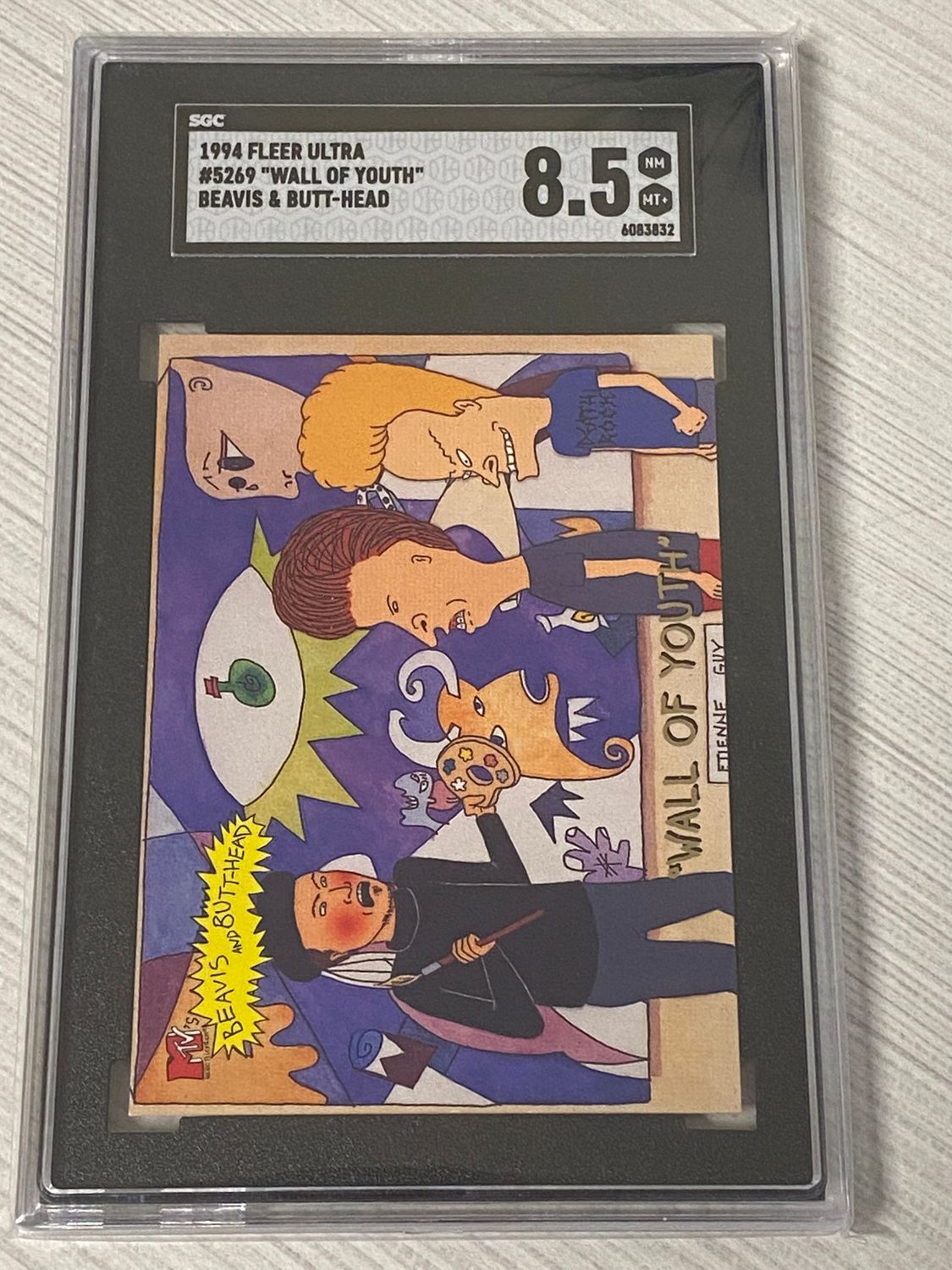 1994 Fleer Ultra Beavis & Butt-Head #5269 SGC 8.5
