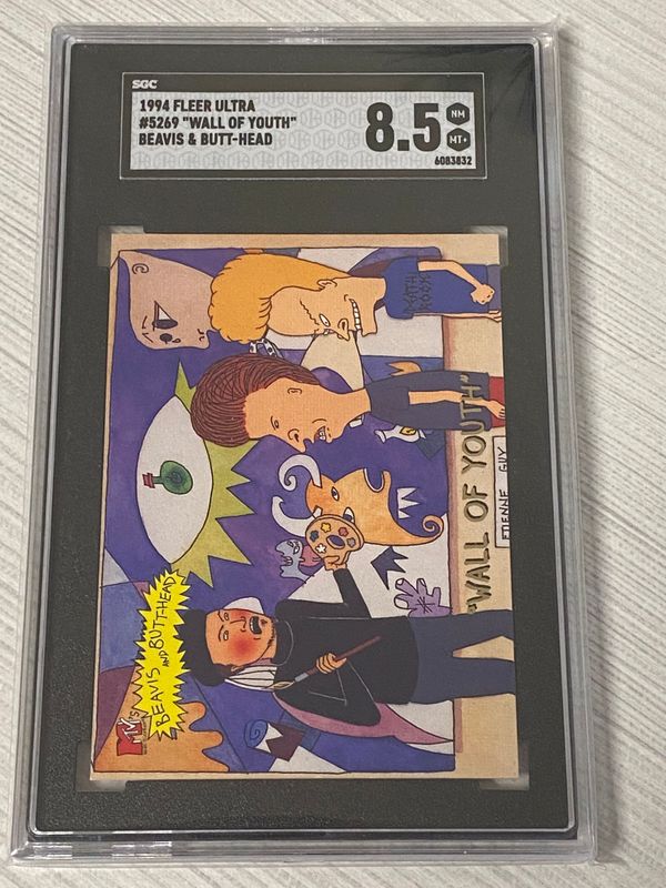 1994 Fleer Ultra Beavis & Butt-Head #5269 SGC 8.5