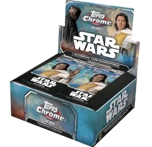 2025 Topps Chrome Star Wars Hobby Box