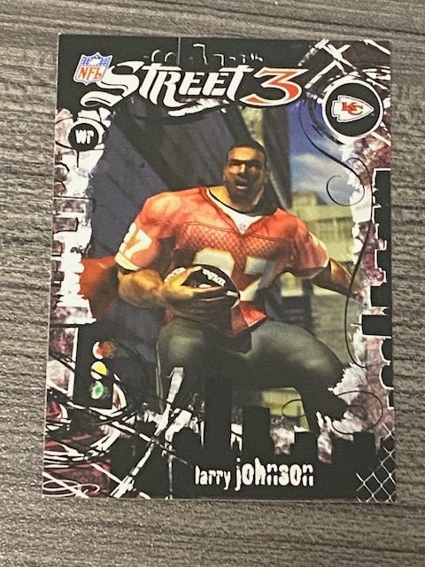 2006 TOPPS NFL STREET 3 EA SPORTS PROMO #10 LARRY JOHNSON