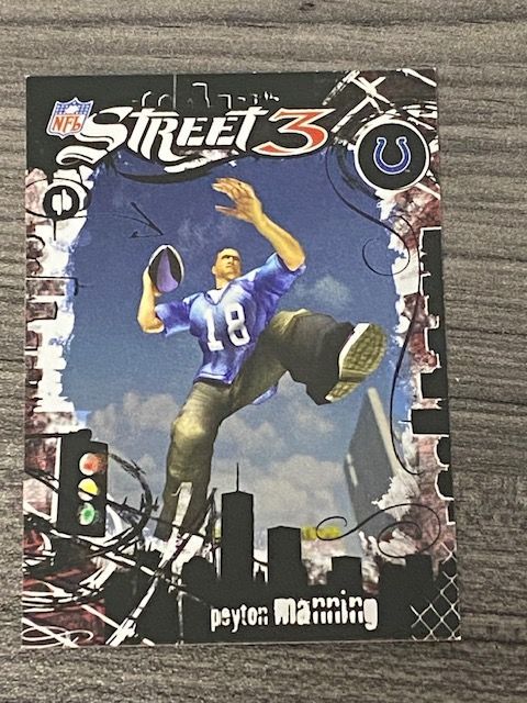 2006 TOPPS NFL STREET 3 EA SPORTS PROMO #12 PEYTON MANNING