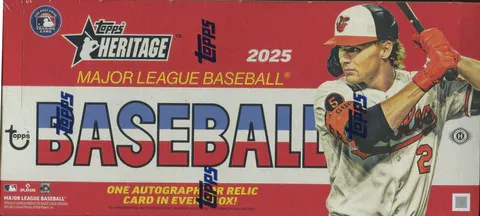 2025 Heritage Baseball Hobby Box Random Team Break