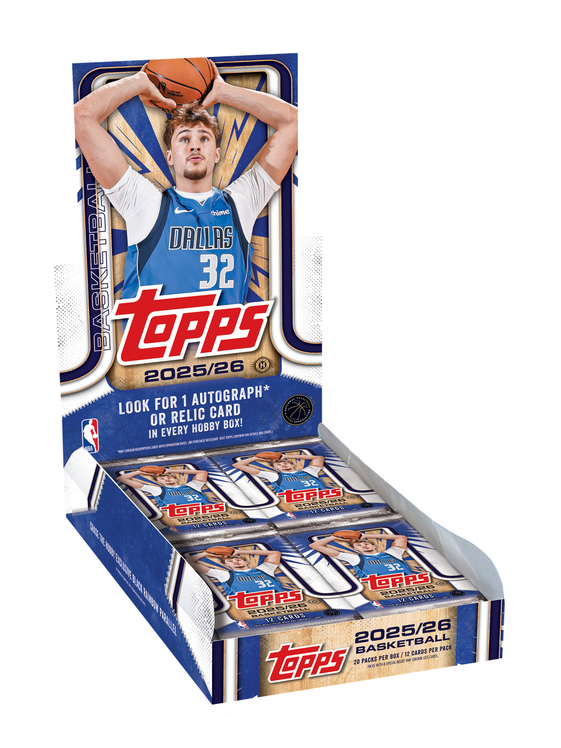 2025/26 Topps Basketball Hobby Box (Presell)