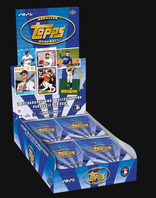 2025 Topps Archives MLB Baseball Hobby Box (Presell)