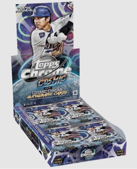2025 Topps Cosmic Chrome Baseball Hobby Box (Presell)