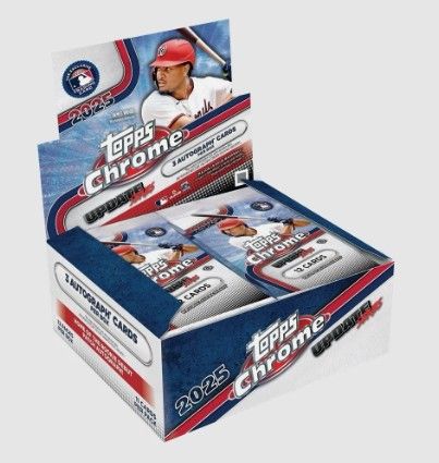 2025 Topps Chrome Update Series Baseball Jumbo Hobby Box (Presell) 2025 Topps Chrome Update Series Baseball Jumbo Hobby Box (Presell)