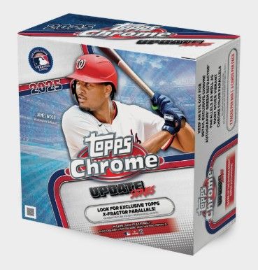 2025 Topps Chrome Baseball Update Series Mega Box (Presell) 2025 Topps Chrome Baseball Update Series Mega Box (Presell)