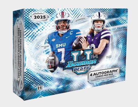 2025 Bowman University Best Football Hobby Box (Presell)