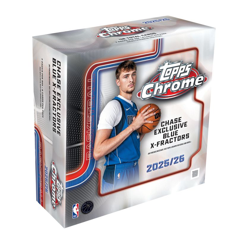 2025-26 Topps Chrome Basketball Mega 20-Box Case (Presell)