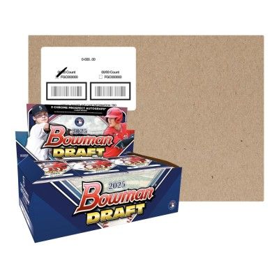 2025 Bowman Draft Baseball Hobby 8-Box Case