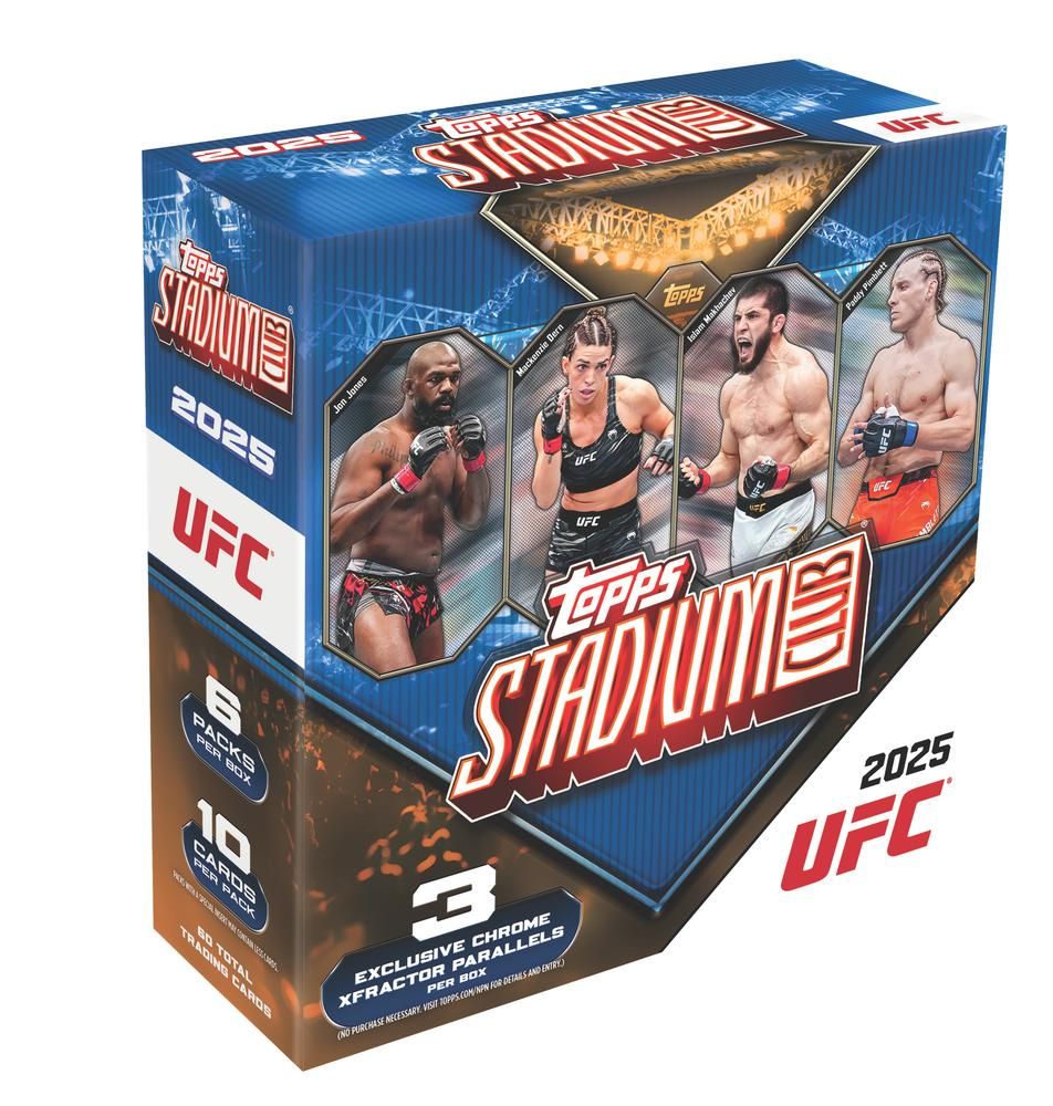 2025 Topps Stadium Club UFC Mega Box (Presell)