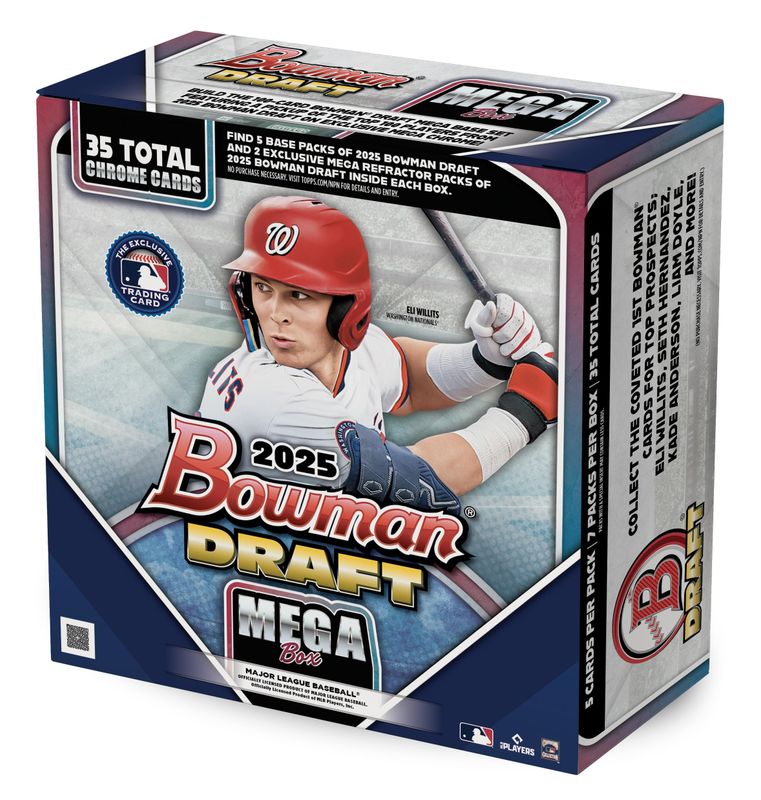 2025 Bowman Draft Baseball Mega Box (Presell)