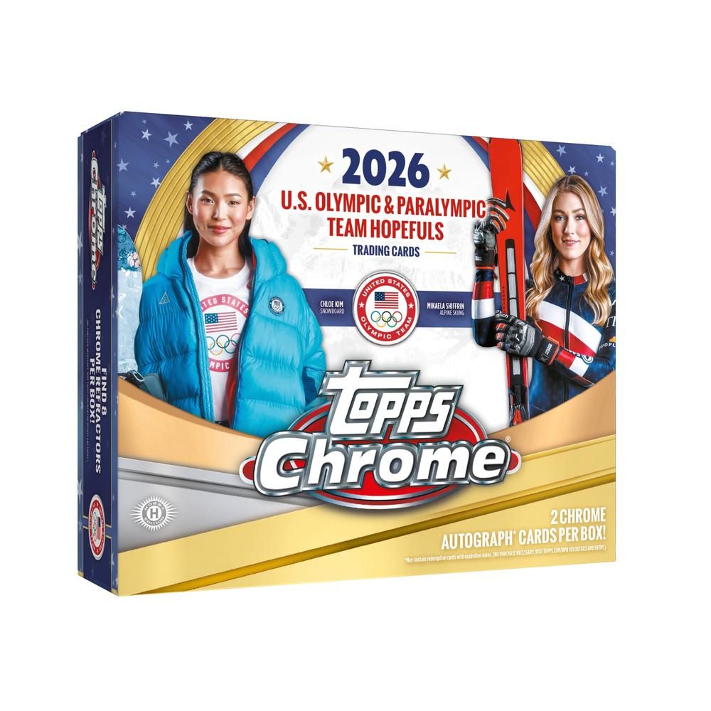 2026 Topps Chrome U.S. Winter Olympics Hobby Box
