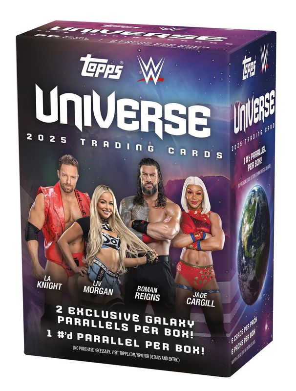 2025 Topps Universe WWE Wrestling Blaster Box (Presell)