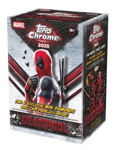 2025 Topps Chrome Deadpool Blaster Box 2025 Topps Chrome Deadpool Blaster Box