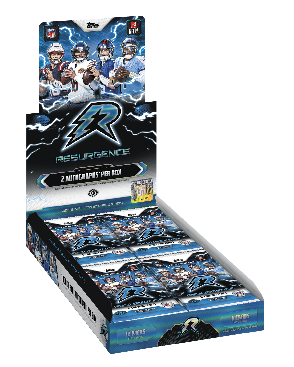 2025 Topps Resurgence Football Hobby Box