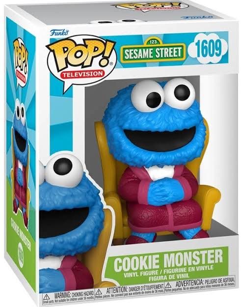 Funko Pop! Sesame Street Cookie Monster #1609 Funko Pop! Sesame Street Cookie Monster #1609