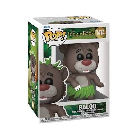 Funko Pop! Disney The Jungle Book Baloo #1474 Funko Pop! Disney The Jungle Book Baloo #1474