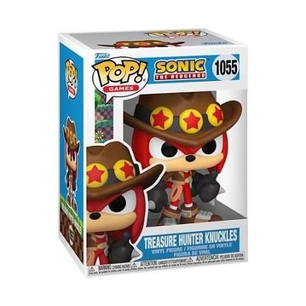 Funko Pop! Games Sonic the Hedgehog #1055 Treasure Hunter Knuckles Funko Pop! Games Sonic the Hedgehog #1055 Treasure Hunter Knuckles