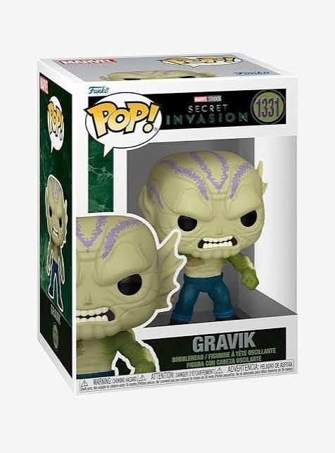 Funko Pop! Marvel Secret Invasion #1331 Gravik Funko Pop! Marvel Secret Invasion #1331 Gravik