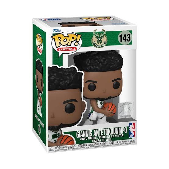 Funko Pop! NBA Giannis Antetokounmpo #143 Milwaukee Bucks Funko Pop! NBA Giannis Antetokounmpo #143 Milwaukee Bucks