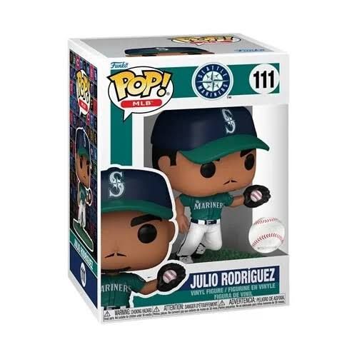 Funko Pop! MLB Julio Rodriguez #111 - Seattle Mariners Funko Pop! MLB Julio Rodriguez #111 - Seattle Mariners