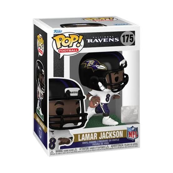 Funko Pop! NFL Lamar Jackson #175 - Baltimore Ravens Funko Pop! NFL Lamar Jackson #175 - Baltimore Ravens