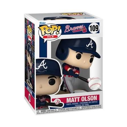 Funko Pop! MLB Matt Olson #109 - Atlanta Braves Funko Pop! MLB Matt Olson #109 - Atlanta Braves