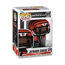 Funko Pop! NFL Ja'Marr Chase #177 Cincinnati Bengals Funko Pop! NFL Ja'Marr Chase #177 Cincinnati Bengals