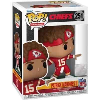 Funko Pop! NFL Patrick Mahomes II #251 Kansas City Chiefs Funko Pop! NFL Patrick Mahomes II #251 Kansas City Chiefs