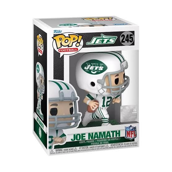 Funko Pop! NFL Joe Namath #245 - New York Jets Funko Pop! NFL Joe Namath #245 - New York Jets