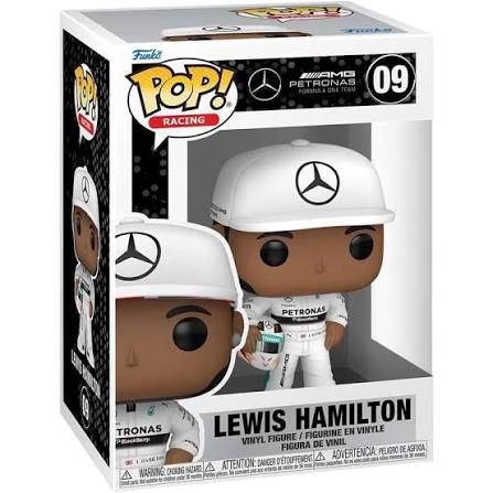 Funko Pop! Racing Lewis Hamilton #09 - Mercedes AMG Petronas Funko Pop! Racing Lewis Hamilton #09 - Mercedes AMG Petronas