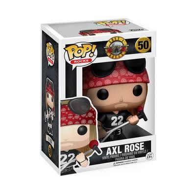 Funko Pop! Rocks Axl Rose #50 Funko Pop! Rocks Axl Rose #50