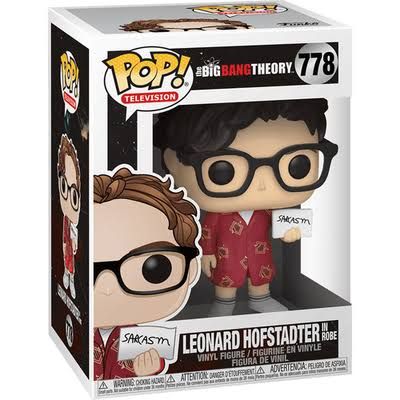 Funko Pop! Television - Leonard Hofstadter in Robe #778 Funko Pop! Television - Leonard Hofstadter in Robe #778