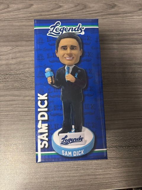 Sam Dick Bobblehead – 2022 Lexington Legends Stadium Giveaway – Limited to 500