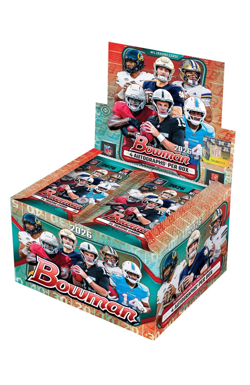 2026 Bowman Football Jumbo Hobby Box