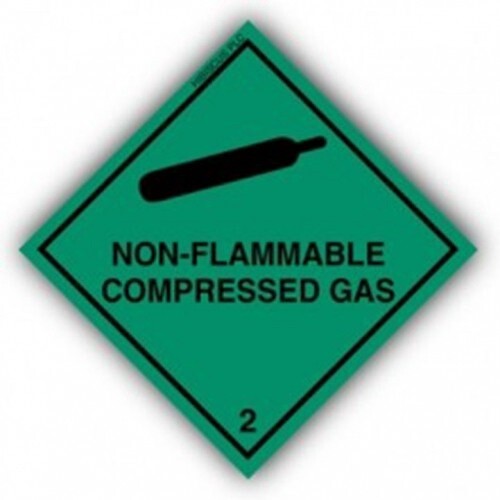 Class 2.2- Gases - Non-flamm 100mm roll of 250