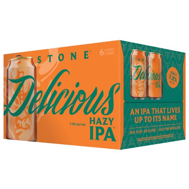 Stone Delicious Hazy IPA Gluten Reduced 6pk