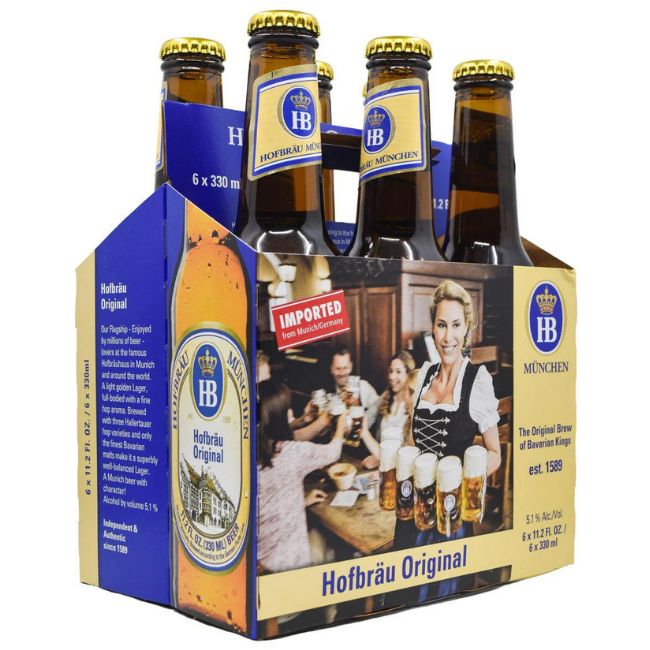 Hofbrau Original Helles Lager 6pk 11.2 oz
