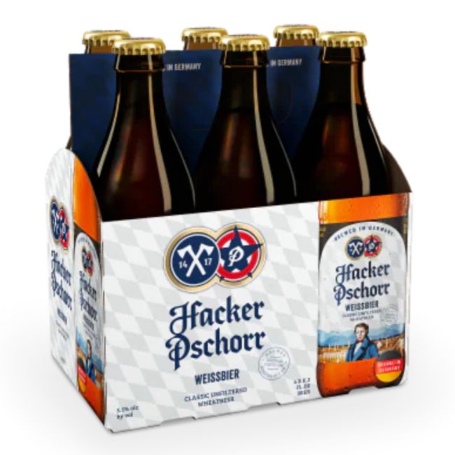 Hacker Pschorr Weissbier 6pk Btl