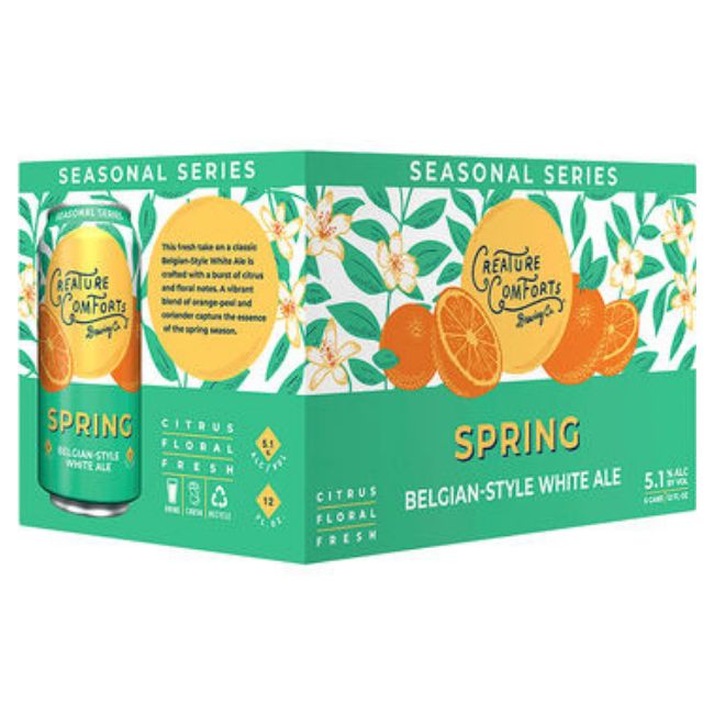 CC Spring Belgian Style White Ale Seasonal 6pk