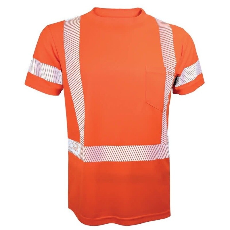 CHANDAIL HAUTE VISIBILITÉ MANCHES COURTES MODÈLE STX2SS